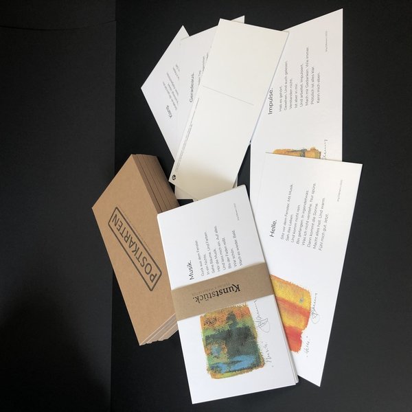 Postkarten-10er-Set „Kopfkino." im Maxiformat